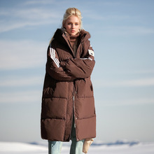 中长款羽绒棉衣棉服女冬新款过膝学生宽松大码加厚棉袄外套面包服