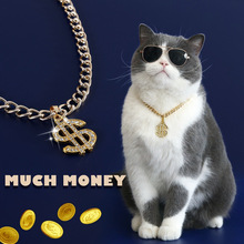 R 26050 Pet metal dollar pendant collar ���������Ԫ��׹��Ȧ