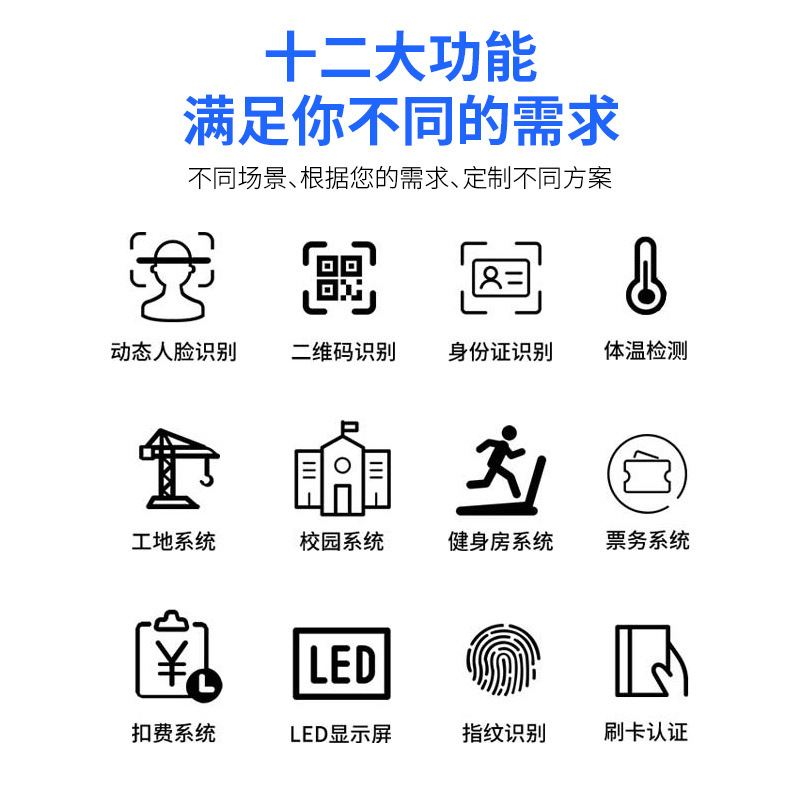 ゲートの横断歩道ゲートの3つのローラーゲートの工事現場の翼門の顔の識別のゲート機の衝突防止の門限の団地のシステム|undefined