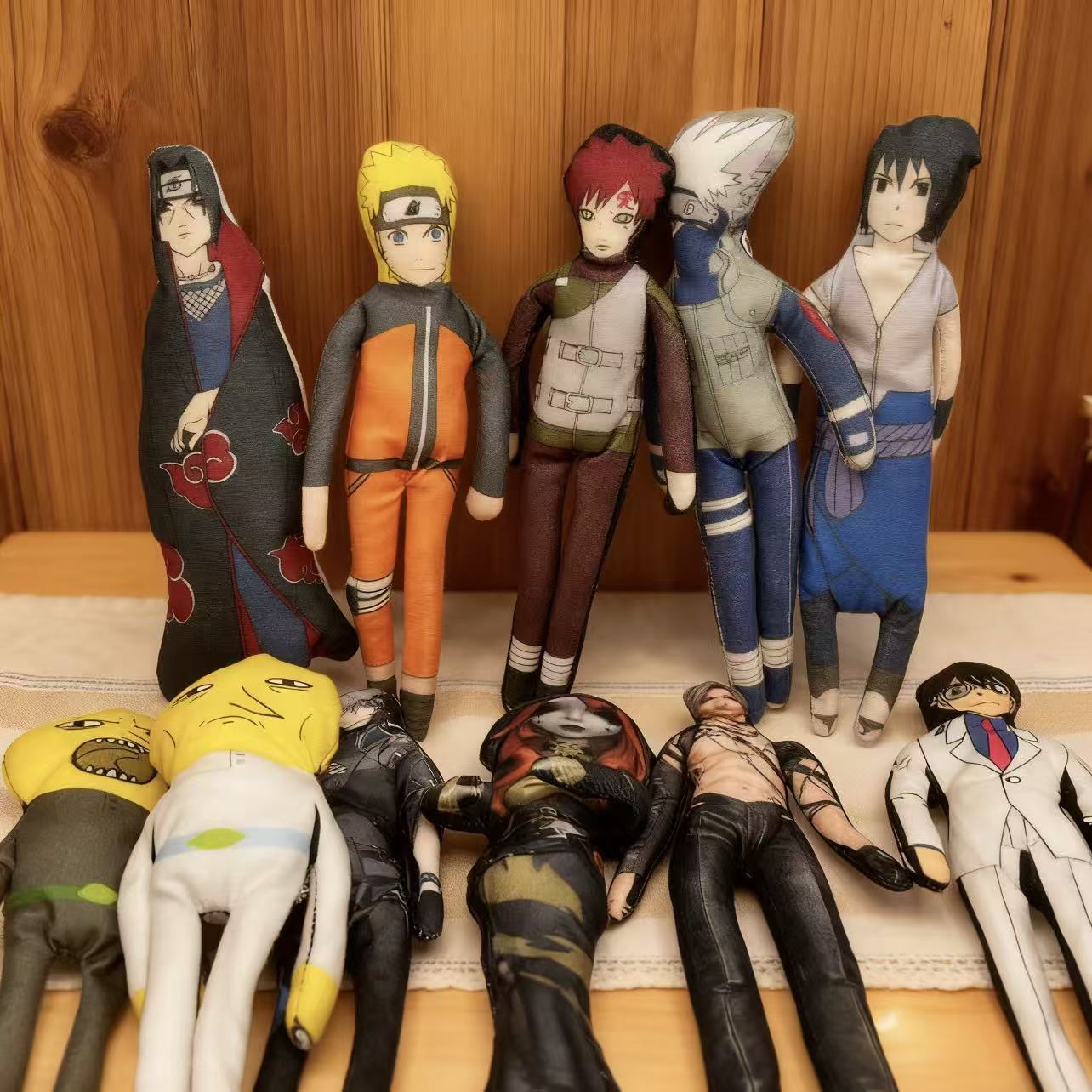 Muñeco de Peluche Ninja de Tela y Algodón PP para Regalo de Cumpleaños