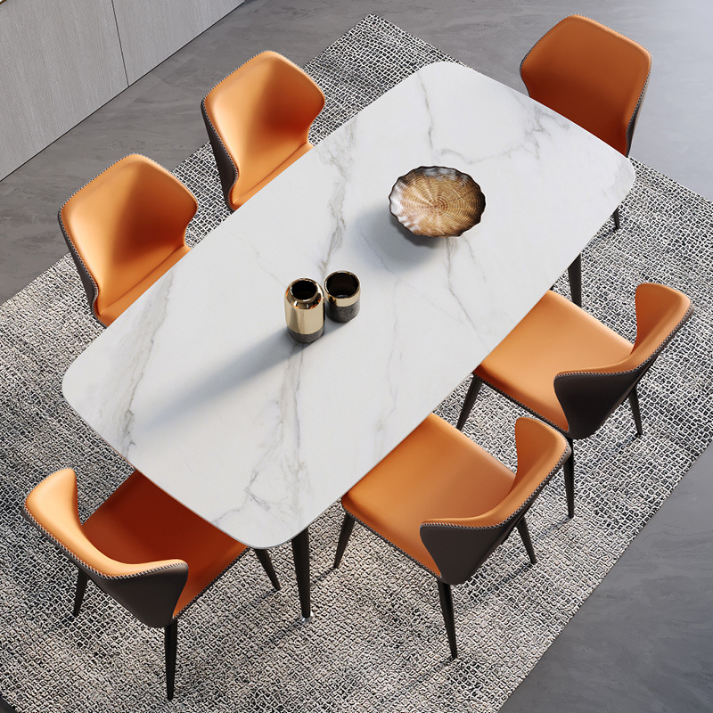 Silla de comedor con respaldo de estilo nórdico moderno y simple, taburete con respaldo para el hogar italiano, mesa y silla de comedor informal de lujo ligero, silla de hotel