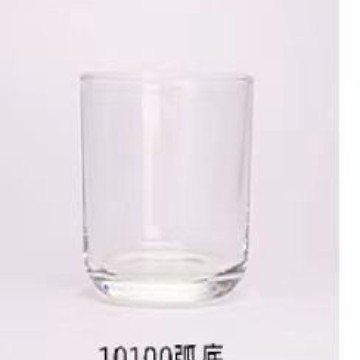 Jize fábrica directa vela aromaterapia vidrio vacío cera vidrio candelabro Copa hogar dormitorio transparente candelabro Copa