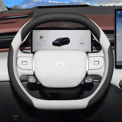 Ultra Version Modification Accessories, Steering wheel cover - xpeng-x9-black-astral-gray-ultra-slim-edition-default