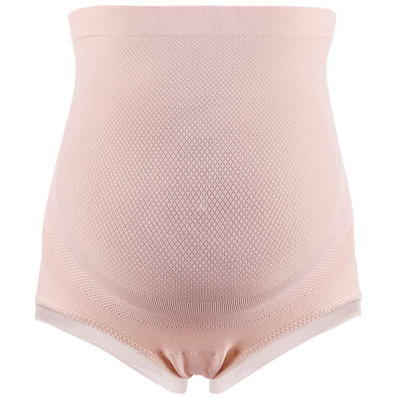 Ropa interior de mujer embarazada entrepierna de algodón de mujer embarazada postparto temprano, medio y tardío más pantalones cortos triangulares de cintura alta Ropa interior de mujer sin costuras