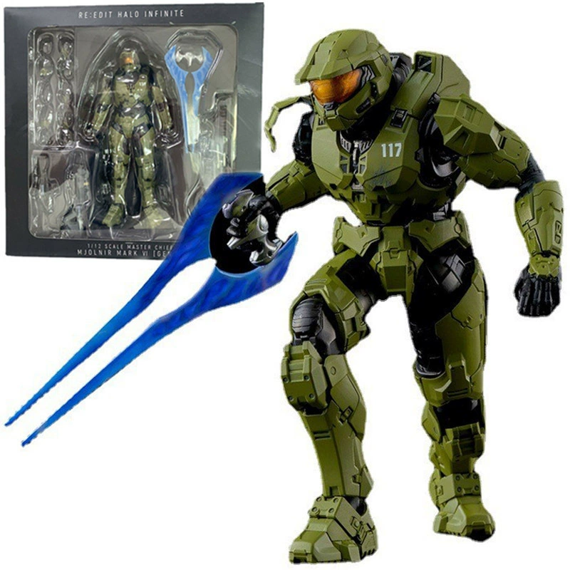 Коллекционная модель Halo 5 Mandarin Halo Unlimited 1/12, подвижная модель в коробке