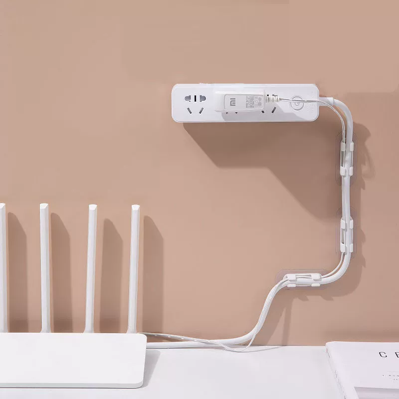 Wire fixed -hole wire card storage socket Self -adhesive network cable buckle buckle nail device