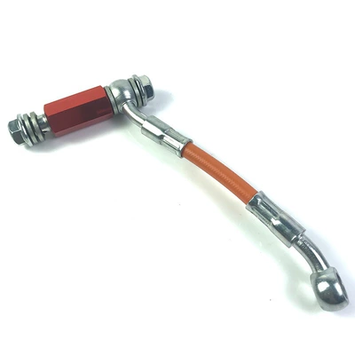 Other brake systems: Heightening and Extension Joint Brake - orange-double-through-15cm-tubing-with-screws
