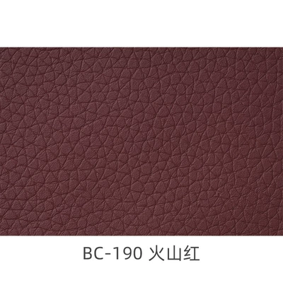 Universal Foot Pad – Solvent-Free Nappa Leather Bottom Layer - bc-190-volcano-red-order-by-meter-100-density-33mm-black-cotton-k-prick09mm-solvent-free-16m-wide-40m-long-order-by-meter