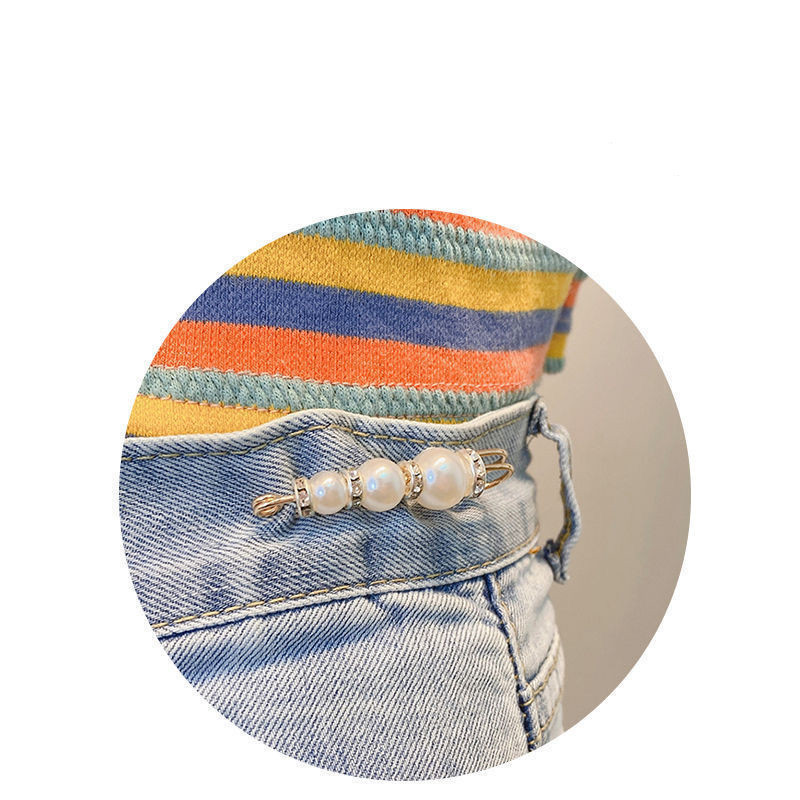 Schmuck & Zubehör Taillennadel Taillenverstellung Artefakt feste Sommer- und Herbstoveralls Rock Taille Anti-Expositionsbrosche weibliche Nadel_voghion.com