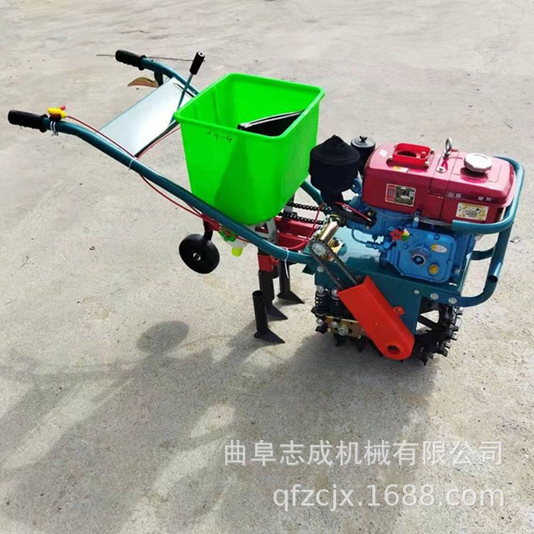 志成促销手扶式汽油耘播机 大棚施肥播种机 玉米免耕气死驴