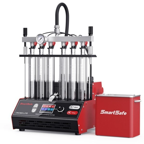 Полуавтоматический детектор насадок с ЧПУ 603 LITE машина для очистки насадок для обслуживания автомобилей