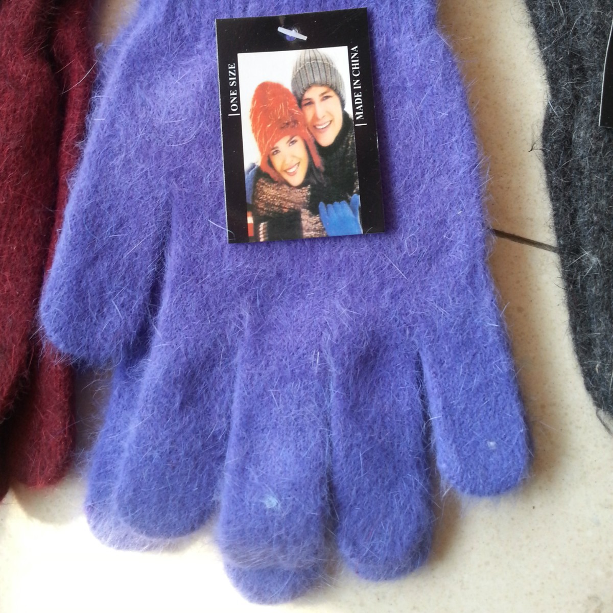 Directo de fábrica moda suave punto caliente las mujeres conejo guantes mágicos puede ser al por mayor