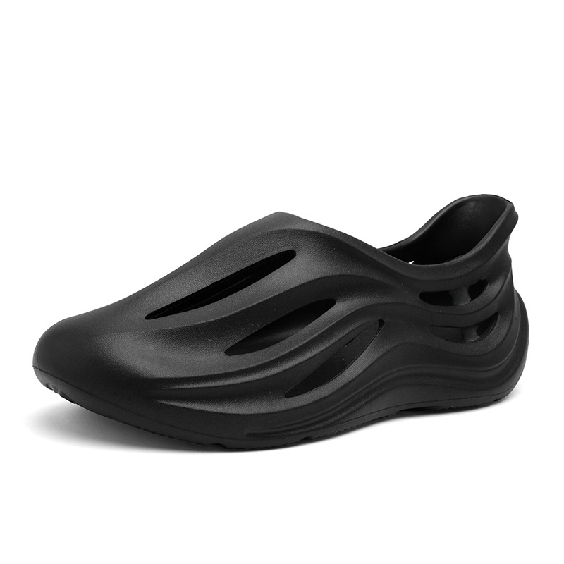 Men's Thick-Soled Soft-Soled Sandals, Non-Slip Beach For Outdoor Top Quality Use, Foreign Coconut Clogs_voghion.com