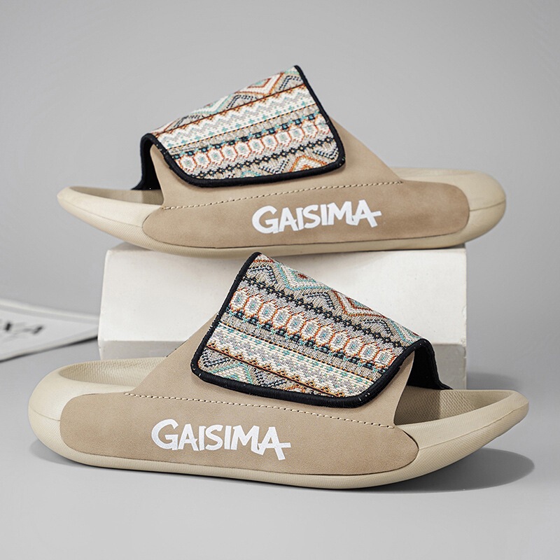 Designer Style 2026 Ethnic Style Slip-On Sandals for Men, Summer Outdoor Sports Slippers with a Soft Feel, Suitable for Beach and Casual Wear Designer Style 2026 Ethnic Style Slip-On Sandals for Men, Summer Outdoor Sports Slippers with a Soft Feel, Suitable for Beach and Casual Wear