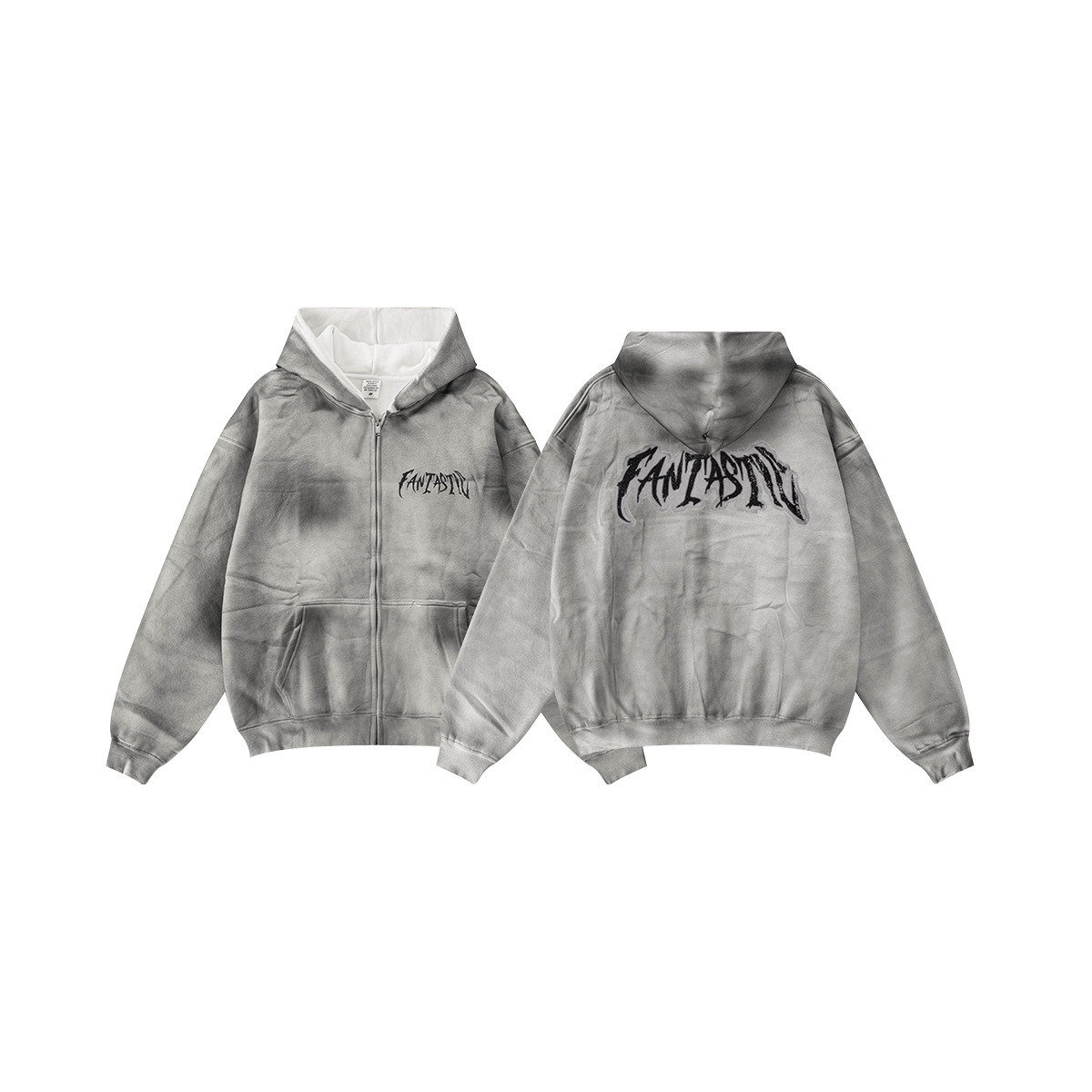 Impresora de marcas| 2025 otoño americano nicho marca de moda juvenil campus retro oversize suéter de hombre