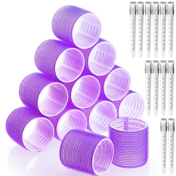 Purple gold clip, diameter 6.0mm, 12 packs