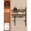 Double-layer black big fence, 47.5cm