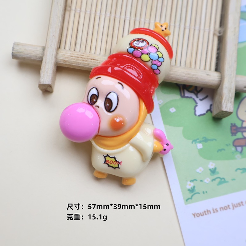 大卡春游小星奶油胶diy树脂配件手机壳发夹钥匙扣挂件冰箱贴批发|undefined