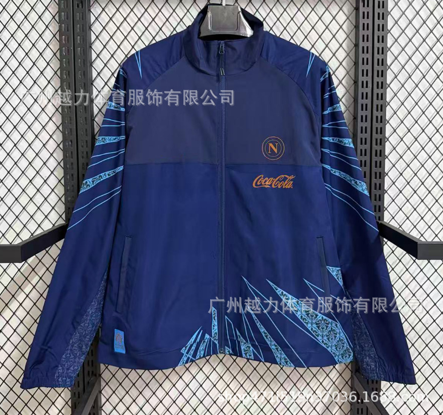 Chaqueta Bordada retro de manga larga y gruesa Manchester United Barcelona Inglaterra Brasil Real Madrid Liverpool image 19