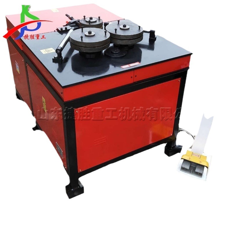 Máquina de laminación de hierro de ángulo de tipo 100 máquina de hierro de ángulo invertido horizontal hidráulica mesa plana bobina interior ángulo Brida de hierro que forma la máquina