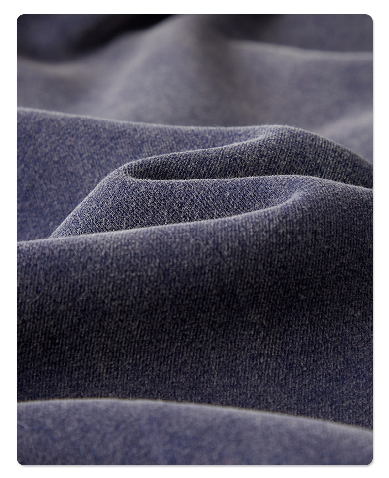 Sweatshirt vintage américain molletonné à zip pour homme_voghion.com