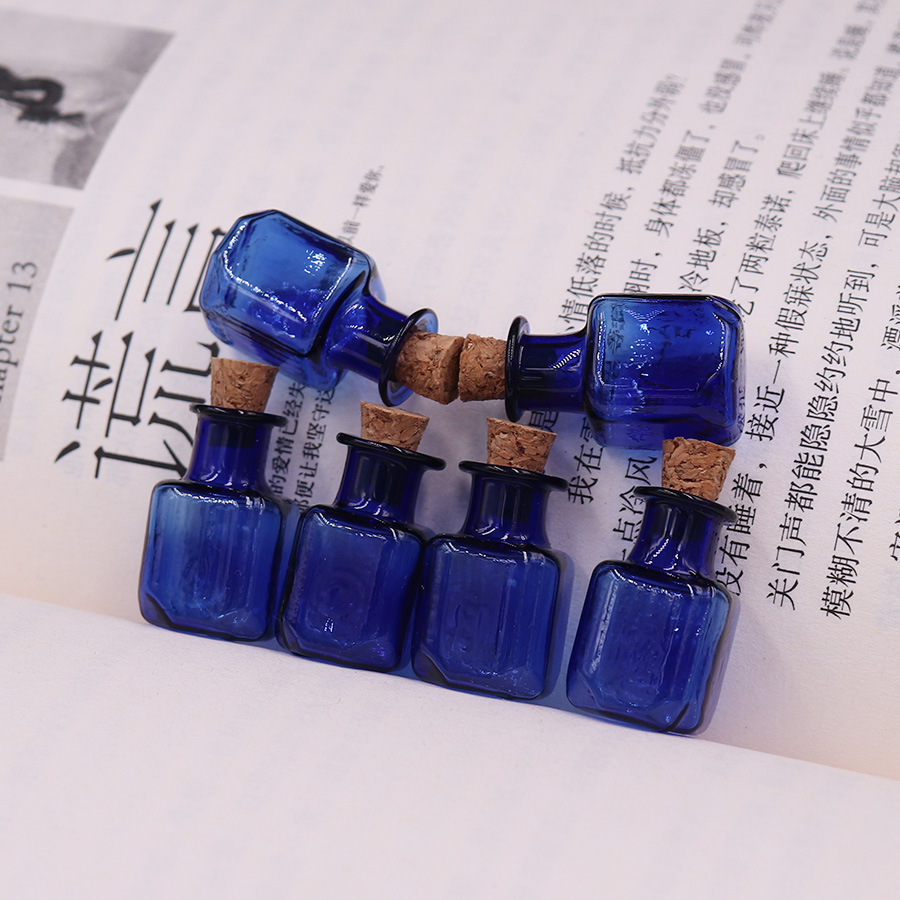5g Weight Ornaments Jewelry Making Type 2.5-3CM Jewelry Making Size Drift bottle Classification 1 Piece Quantity Wooden plug, Glass Material Geometric Pattern Simple Style Style 1 Piece 2.5-3CM Wooden Plug Glass Geometric Drift Bottle 无