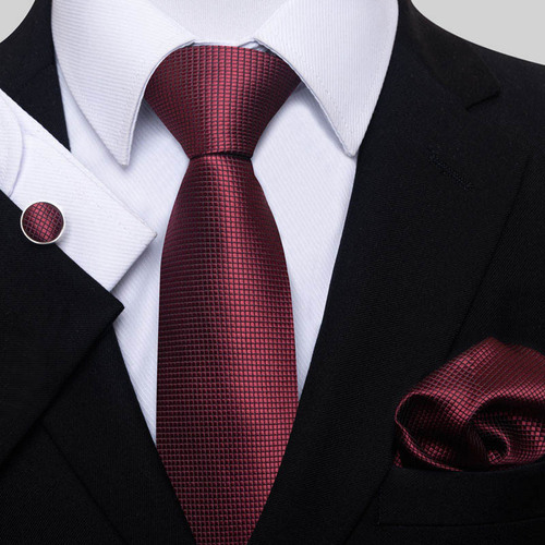 Men's Formal Suit Tie Business Wedding Set Satin Tie Pocket Square Set Guangzhou Tie Manufacturer Wholesale