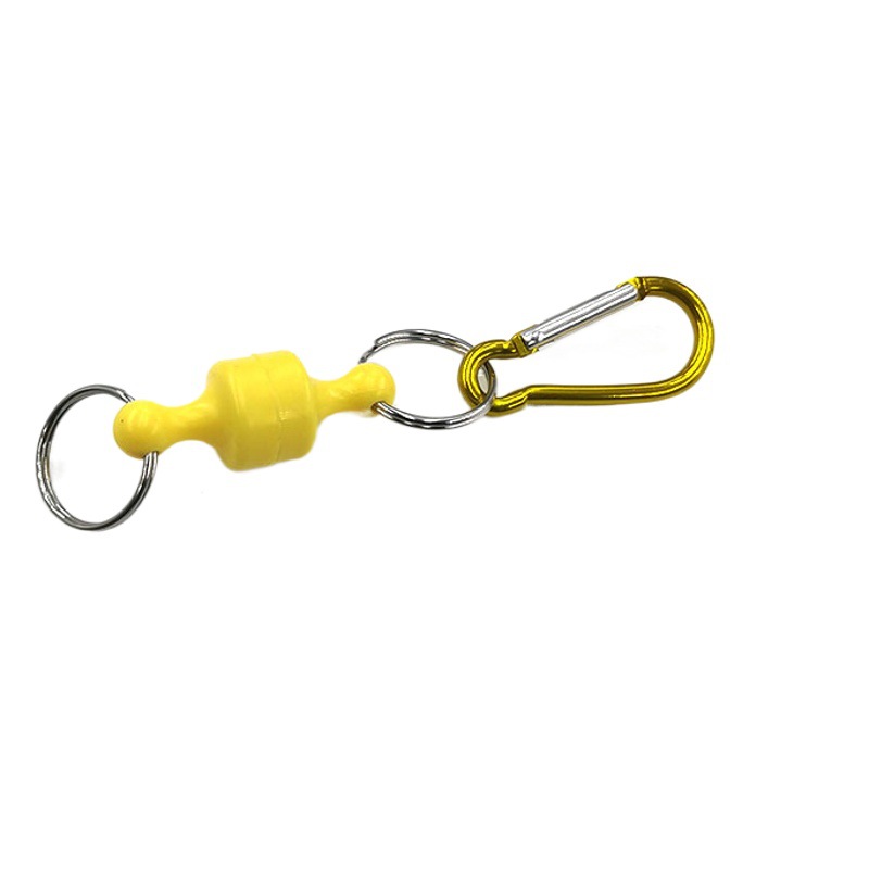 Pesca colgando hebilla magnética multifuncional inalámbrico perdido cuerda fuerte fuerza magnética montañismo al aire libre Luya suministros hebilla telescópica