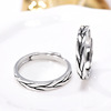 Brand design ring for beloved, accessory, jewelry, 925 sample silver, trend of season