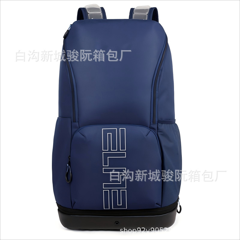 鞋仓运动健身篮球气垫双肩背包学生电脑包  大容量外出收纳旅行包|undefined