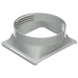 Plastic air conditioner exhaust hose connector is suitable for mobile air conditioner exhaust pipe butt connector interface 150mm