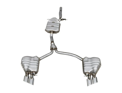 Spoiler – tail throat middle tail section exhaust - set-09-16-a4-mid-rear-exhaust-kit