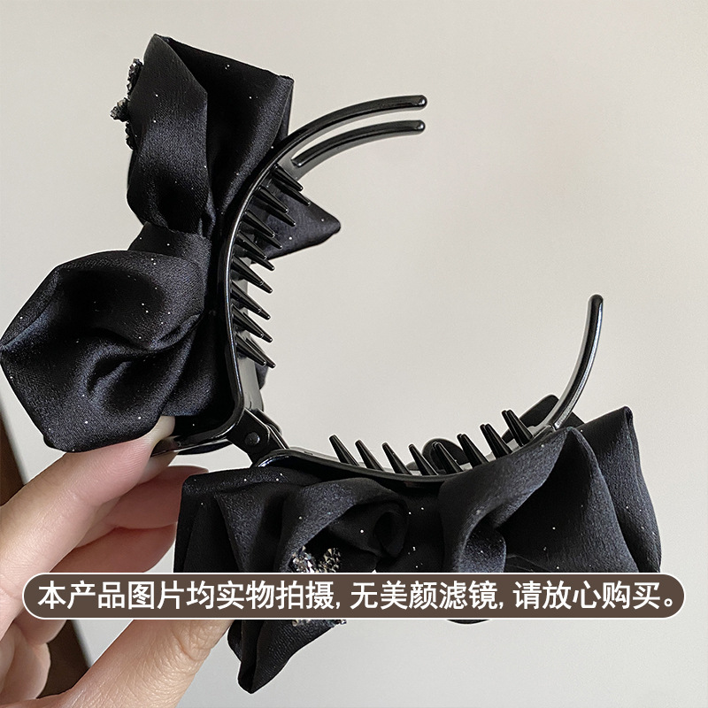 パリダンス 8cm セクシー、ファッショナブルで多用途なボールクリップ、新しいリボン、ボリュームのあるシャーククリップ、ヘッドドレス|undefined