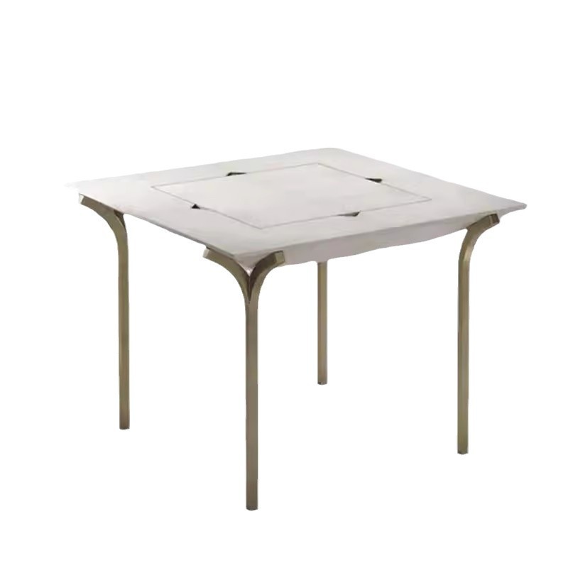 Estilo italiano de lujo ligero 24 años nueva villa de ajedrez de alta gama sala de estar casa mesa de ajedrez diseñador mismo estilo de ajedrez