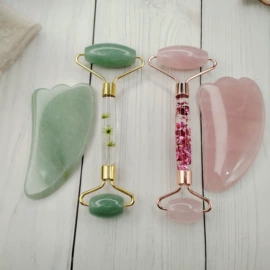 经络保健器材;宝石工艺品;美容棒