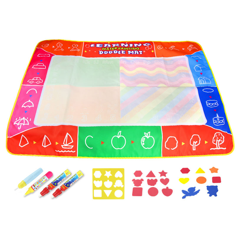 120*90cm儿童水画布大号魔法水画布水写毯宝宝水画毯婴儿启蒙玩具