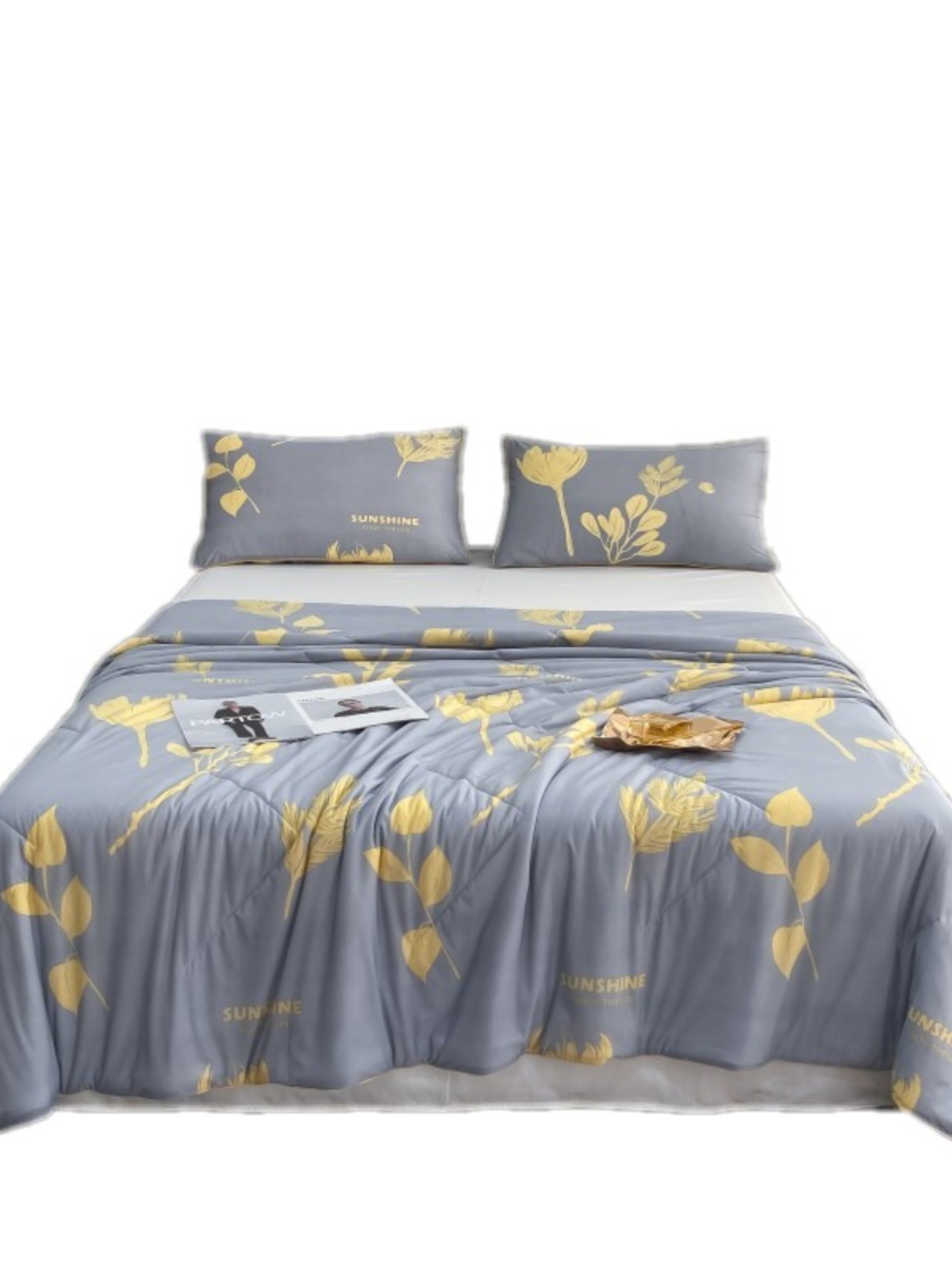 VHM7 Wholesale Hyaluronic Acid Skin-Care Summer Cool Blanket, Cooling Silk Ultra Soft Summer Cover Air Conditioner Cover Summer Washable Ice Silk