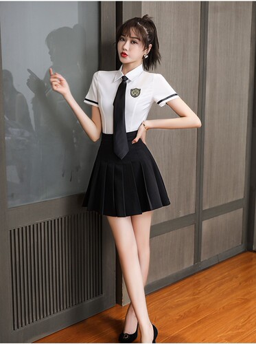 Foot massage therapist uniform set sexy student workwear M1273