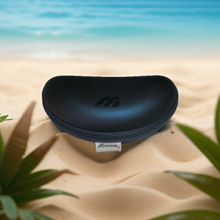 日系美津浓眼镜盒高档皮质eva包定制 防尘防水户外运动眼鏡盒批发