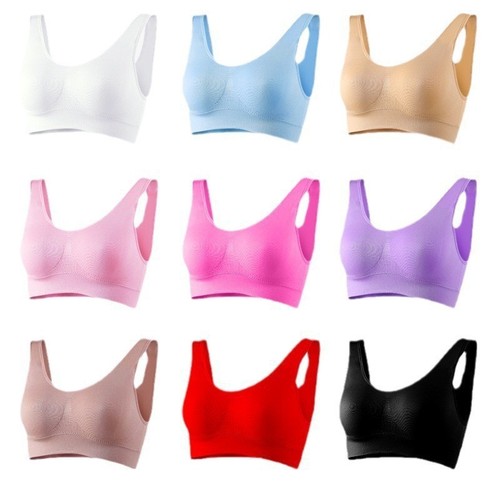Summer Cross-border Sports Bra with Push-up Lace Edge, Wireless Bralette, Yoga Backless Bra, Wholesale