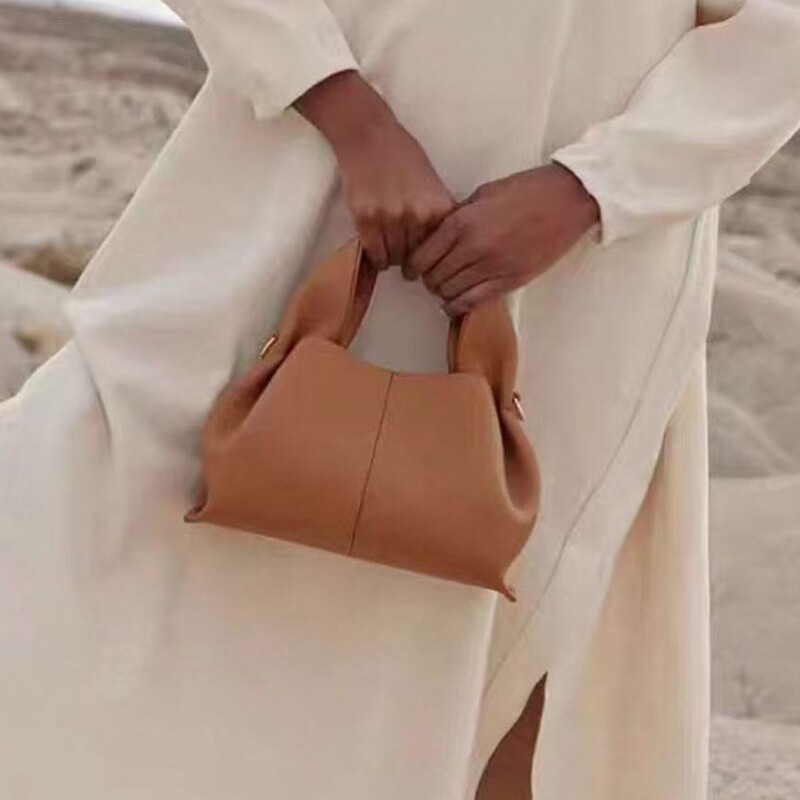Polene Cloud Bag French Niche Design Dumpling Bag Light Luxury Versatile Commuter Handbag Crossbody Bag New Cross-Border Model