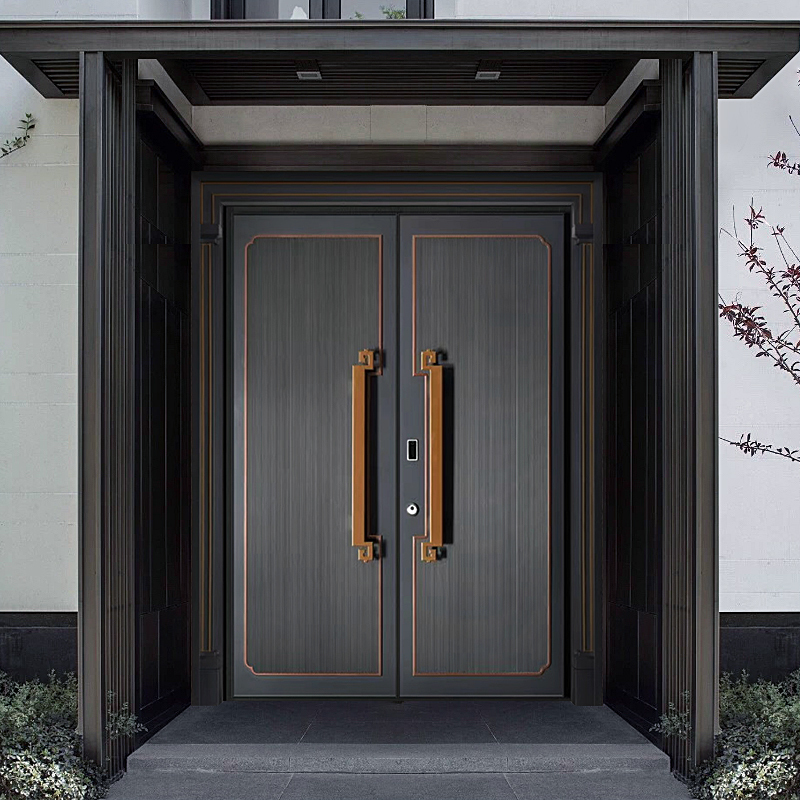Modern Minimalist Outdoor Wall Lamp, Waterproof for Villa Courtyard, Light Luxury Lamp for Entrance Gate Pillar and Front Door