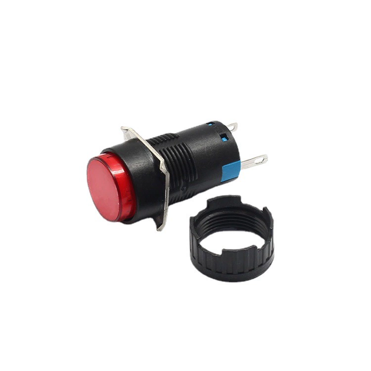 Indicator lamp, square floor lighting, 16mm, 12v