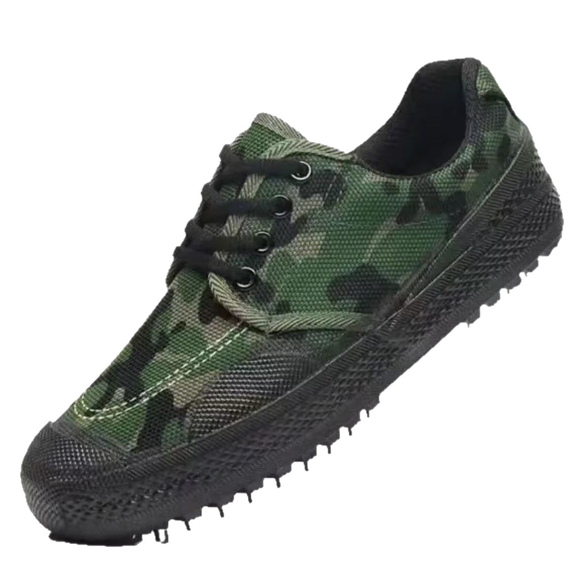 Rubber-Soled Spring Liberation Shoes New Casual Canvas Breathable Outdoor Construction Site Wear-Resistant Labor Protection Wholesale Dropshipping