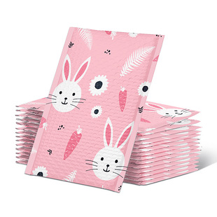 Cute Cartoon Bunny Express Bubble Bag Thickened Packing Bag Small Card Packing Self-adhesive Envelope Bag