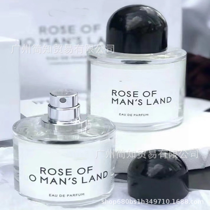 Comercio exterior al por mayor transfronterizo en nombre de la tierra de nadie rosa blanca romántica super cedro desierto alma solitaria señoras Eau de Toilette