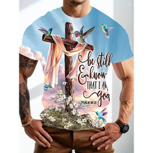 O 11172 Flower print men's tee ����ӡ����ʿ����羳����