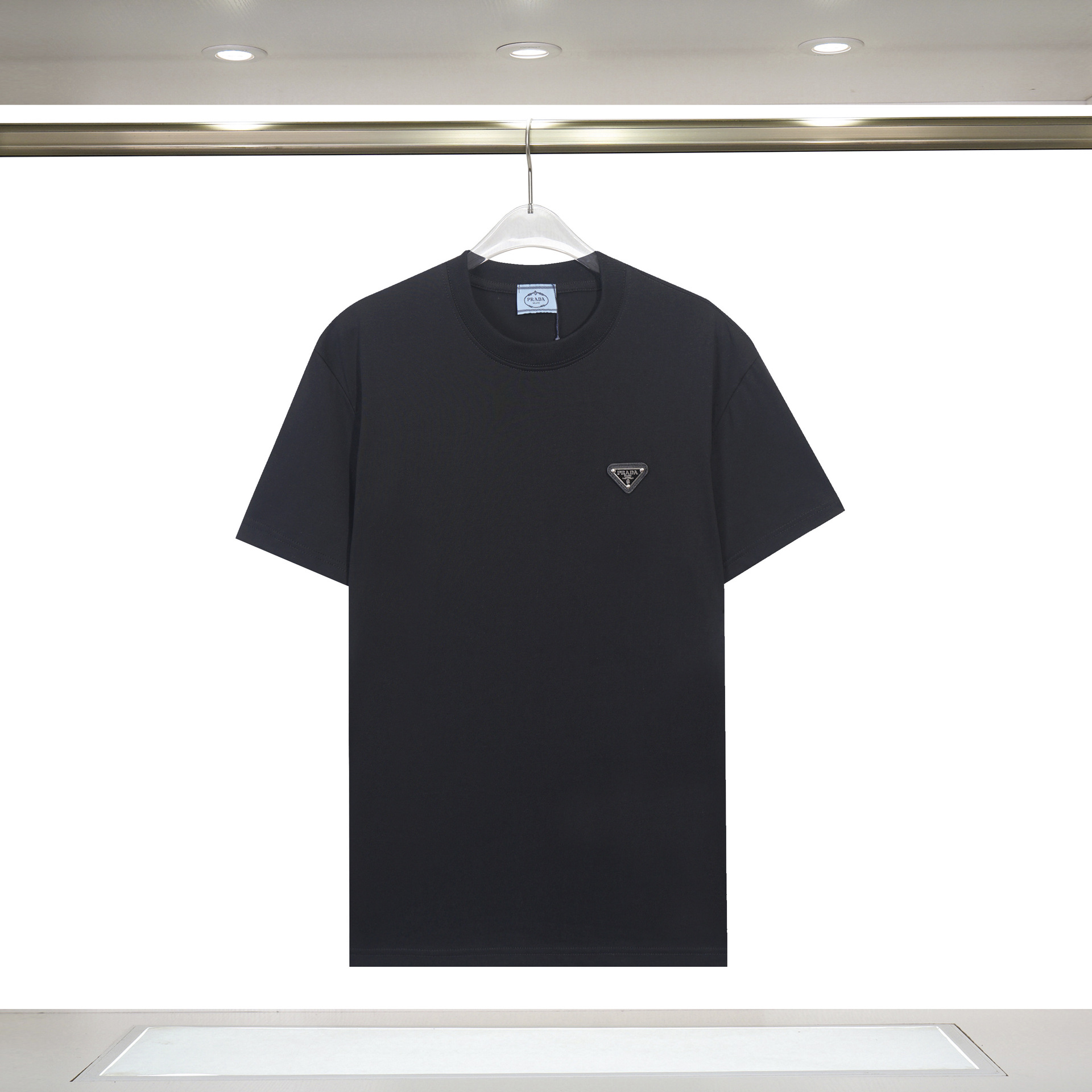 Moda transfronteriza Pujia pareja de manga corta tendencia de verano personalidad creativa color PRA letras impresas camiseta femenina