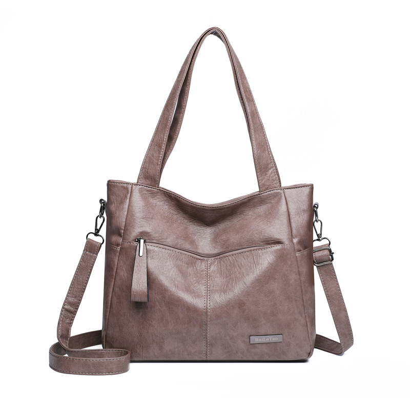 Retro Popular Large Capacity Underarm Shoulder Bag Versatile Handbag