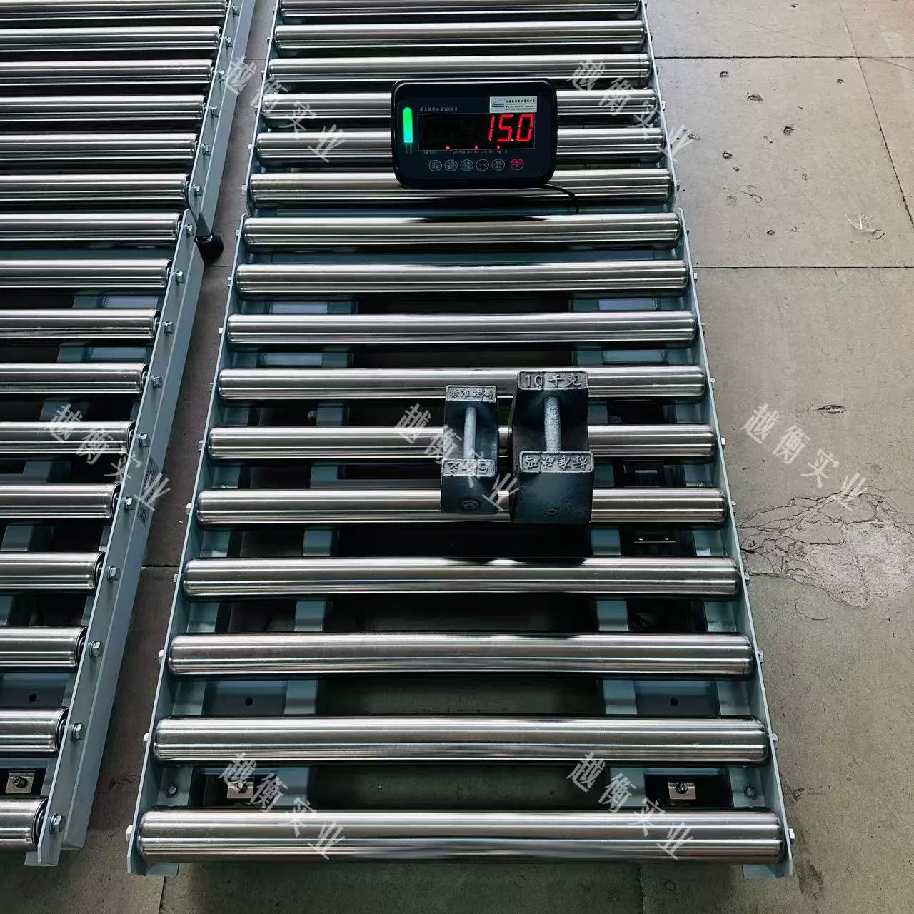 Роликовый контрольный весовой шкала с сигнализацией